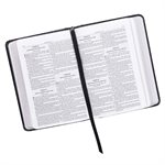 KJV Mini Pocket Bible Lux Leather, Black