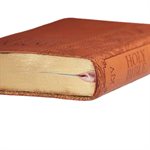 KJV Mini Pocket Bible, Lux, Leather, Tan