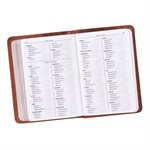 KJV Mini Pocket Bible, Lux, Leather, Tan