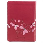 KJV Pocket Bible, Lux Leather, Pink