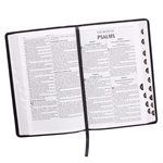 KJV Bible, Lux Leather, Black