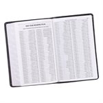 KJV Bible, Lux Leather, Black