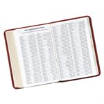 KJV Large Print Compact Bible, Saddle Brown