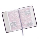 KJV Compact Large Print Lux-Leather Purple