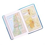 KJV Holy Bible, Giant Print Standard Bible, Two-Tone Blue Faux Leather Bible w / Ribbon Marker, Red Letter Edition, King James Version