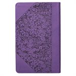 KJV Giant Print Bible, Luxleather purple