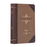 KJV Giant Print Bible. Luxleather brown