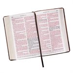 KJV Giant Print Bible. Luxleather brown