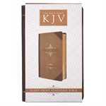 KJV Giant Print Bible. Luxleather brown