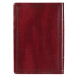 KJV Super Giant Print Lux-Leather Burgundy