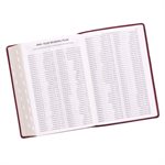KJV Super Giant Print Lux-Leather Burgundy