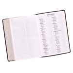 KJV Super Giant Print Lux-Leather Brown