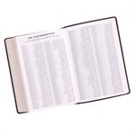 KJV Super Giant Print Lux-Leather Brown