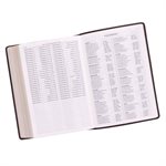 KJV Super Giant Print Lux-Leather Brown