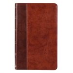 KJV Giant Print Lux-Leather 2-Tone Brown