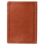 KJV Super Giant Print Lux-Leather Tan