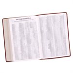 KJV Super Giant Print Lux-Leather Tan