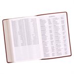 KJV Super Giant Print Lux-Leather Tan