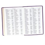 KJV Super Giant-Print Bible--imitation leather, purple