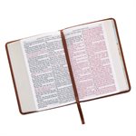 KJV Compact Large Print Lux-Leather Tan