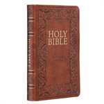 KJV Gift Edition Bible--imitation leather, brown