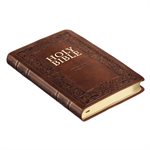 KJV Gift Edition Bible--imitation leather, brown