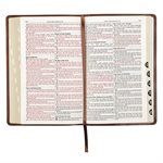 KJV Gift Edition Bible--imitation leather, brown