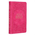 KJV Gift Edition Bible--imitation leather, pink
