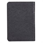 KJV Large-Print Compact Bible--imitation leather, black