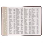 KJV Giant-Print Bible - Imitation leather, brown