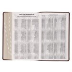 KJV Giant-Print Bible - Imitation leather, brown