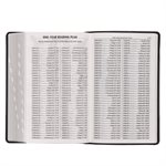 KJV Giant-Print Bible - Imitation Leather, Black / Dark Gray