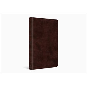 ESV Thinline Bible (TruTone, Espresso), Imitation Leather