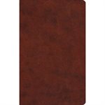 ESV Large Print Value Thinline Bible (TruTone, Chestnut), Leather, imitation, Brown
