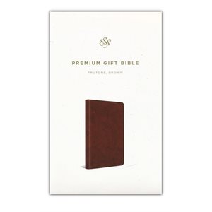 ESV Premium Gift Bible (TruTone, Brown) Imitation Leather