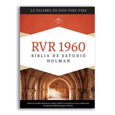 Biblia de Estudio RVR 1960 Holman, Enc. Dura (RVR 1960 Holman Study Bible, Hardcover)