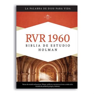 Biblia de Estudio RVR 1960 Holman, Enc. Dura (RVR 1960 Holman Study Bible, Hardcover)