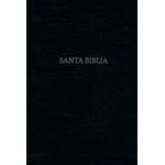 Biblia RVR 1960 Letra Gde. Tam. Manual Ref., Piel Fab. Negra, Ind. (RVR 1960 LgPt Personal-Size Ref. Bible, Bon.Leather, Bk I.)