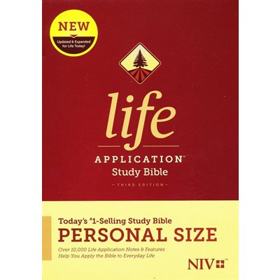 NIV Life Application Personal-Size Study Bible, Third Edition - Hardcover