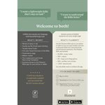 NLT Giant-Print Personal-Size Bible, Filament Enabled Edition--soft leather-look, floral frame teal