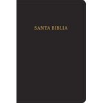 Biblia Reina Valera 1960 Tamaño manual. Letra grande, piel fabricada, negro / Hand Size Bible RVR 1960. Giant Print, Bonded Leather, Black (Spanish Edition)