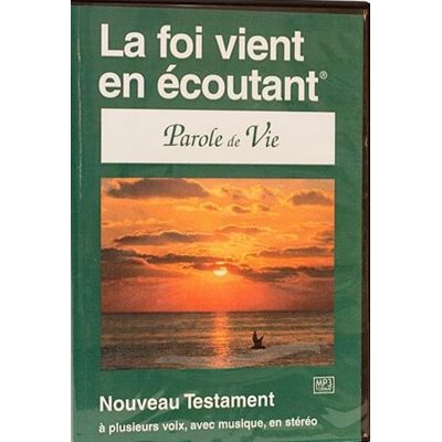 LA FOI VIENT EN ECOUTANT