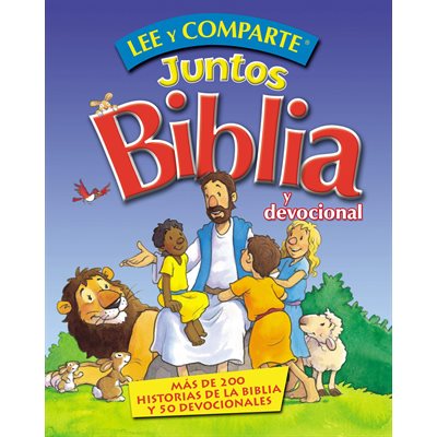 Lee y Comparte Juntos Biblia y Devocional (Más de 200 historias bíblicas y 50 devocionales)