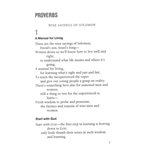 The Message The Book of Proverbs