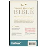Holy Bible : King James Version, Black, Bonded Leather, Thinline Reference, End of Verse Reference Edition