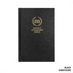 Legacy Standard Single-Column Text Bible (Hardcover, black)