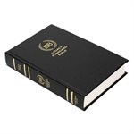 Legacy Standard Single-Column Text Bible (Hardcover, black)