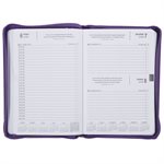 Be Still and Know 2025 Executive Planner with Zipper Closure - Psalm 46:10