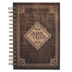 Man of God, Spiral-bound Journal