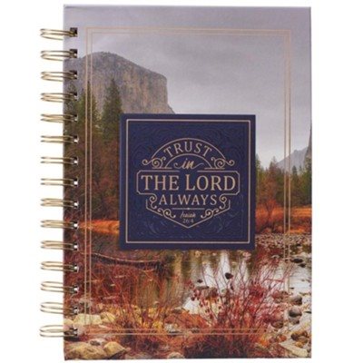Trust In The Lord Wire Journal, Large
